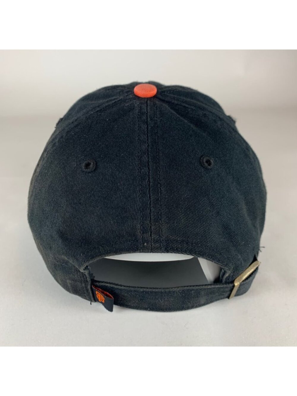 San Francisco Giants MLB Black 47 Brand Clean Up Relaxed Fit Strapback Hat - Picture 3 of 6